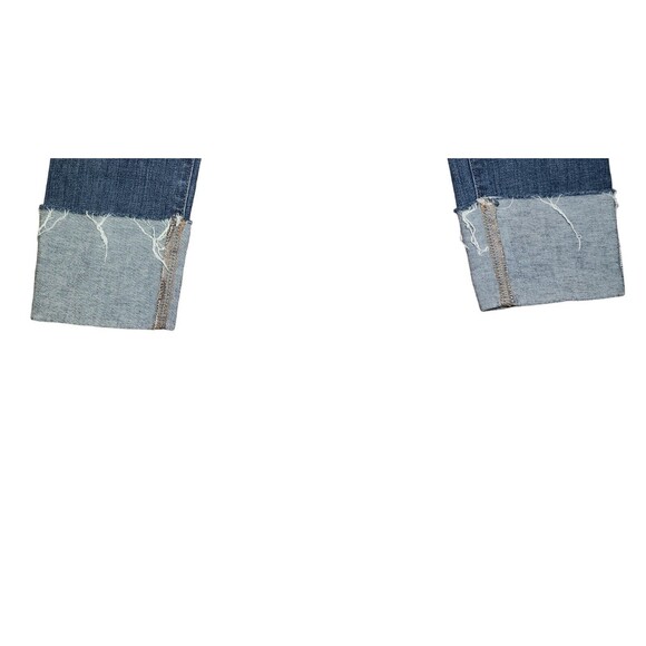 Joe's Jeans Women’s Size 28 Straight Cuff Crop Brussels Mid Rise Distressed Jean - Picture 4 of 10